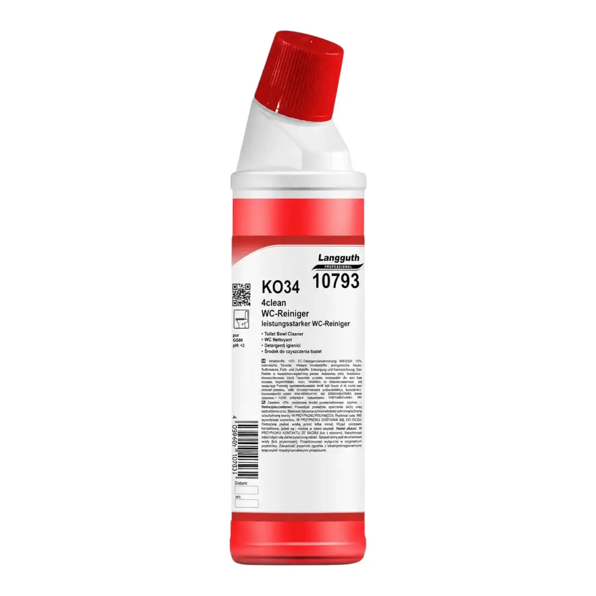 LANGGUTH KO34 4clean WC-Reiniger 750ml