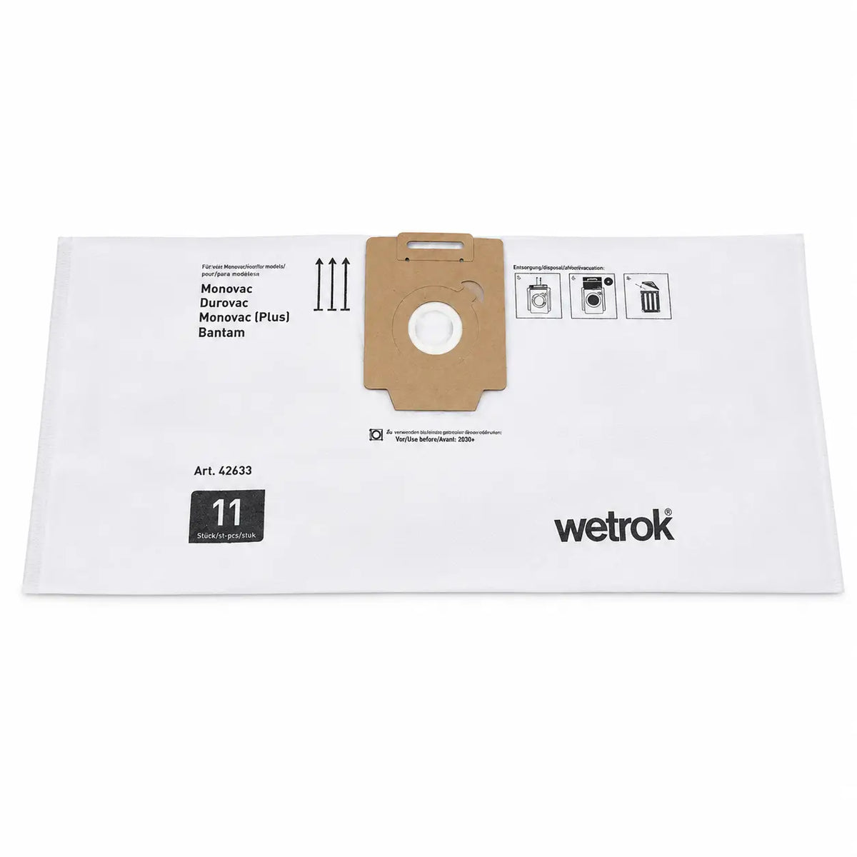 Wetrok 11 Liter Vliesbeutel 10Stueck