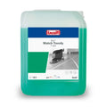 Ein 10-liter container buzil buz match trendy t265 automatenreiniger mit grünem reinigungslösung und blaß weiß grün etikett