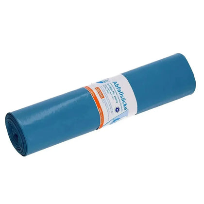 DEISS Müllsäcke Blau 120 Liter Typ 60 20013 – Karton mit 10 Rollen