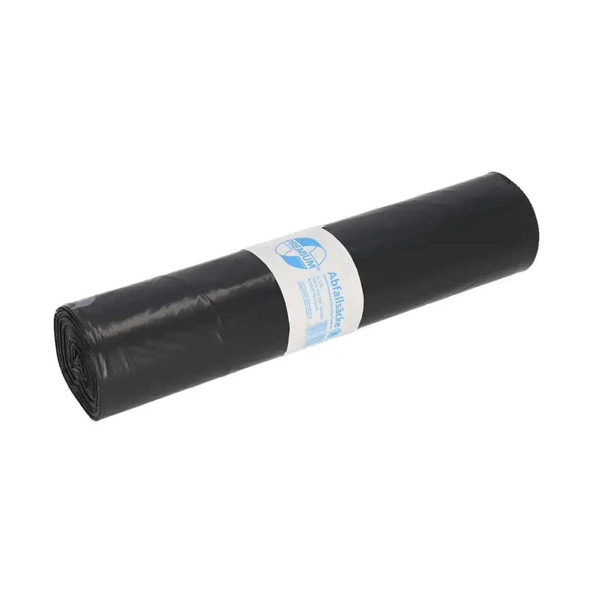 DEISS Premium Plus Müllsäcke 120 Liter Schwarz Typ 60 15018 – Produktabbildung; Lieferumfang: 10 Rollen