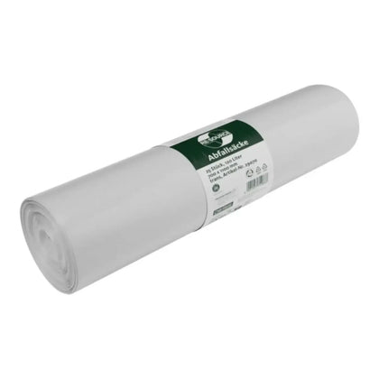 DEISS RE:SOURCE Müllsäcke 120 Liter Typ 60 Transparent 29070 – Palette mit 420 Rollen