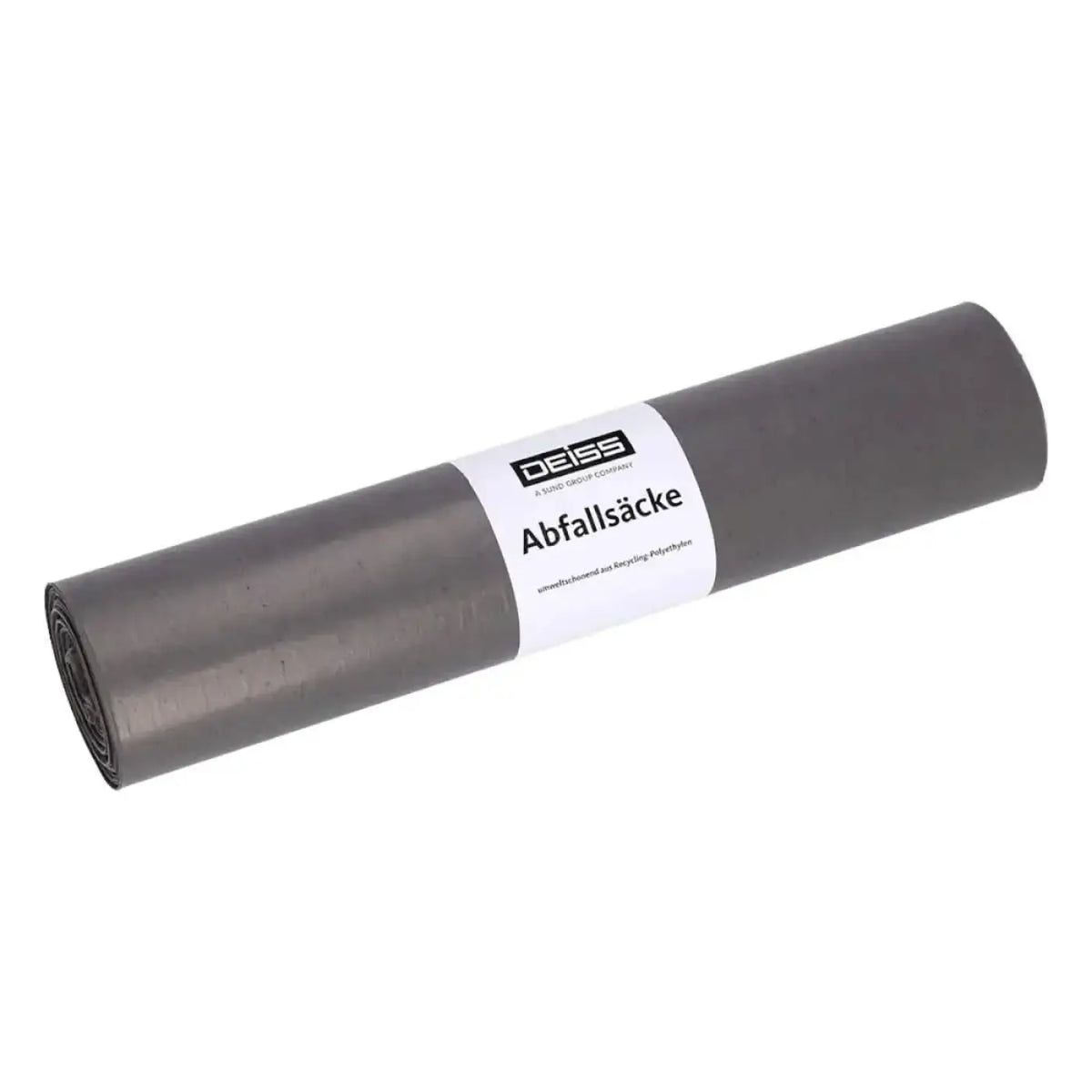 DEISS STANDARD Müllbeutel 30 Liter HDPE grau 54919 – Produktabbildung; Lieferumfang: 960 Rollen