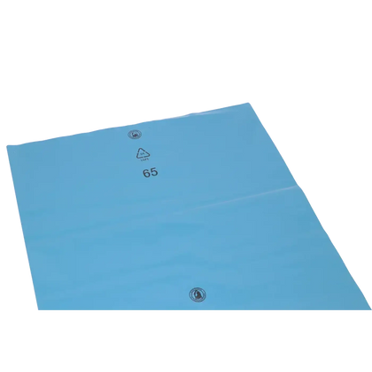 DEISS Standard Müllsäcke 240 Liter LDPE Blau Typ 100 100 Stück 90154