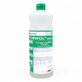 Weiß Kunststoffflasche mit grünem Deckel und Etikett des Torwol eco neutralen tensidfreien Reinigers 1l