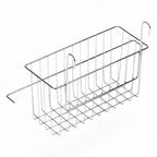 Floorstar deichselkorb dk1 fahrwagen solid chrome drahtkorb mit rechteckigem gitter und zwei gebogenen haken zum aufhängen