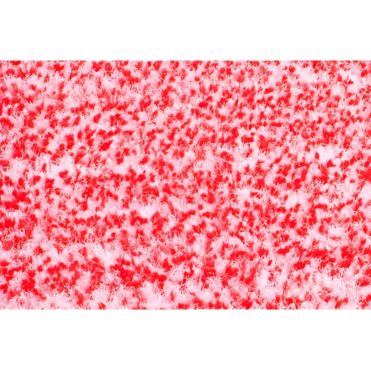 Rotes und weiß gesprenkeltes mikrofaser-handpad floorstar mit strukturierter oberfläche für die bodenreinigung