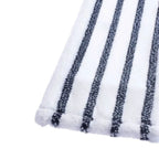Floorstar microfasermopp thenufil forte mit weiß-navyblau gestreiftem mikrofasermoppkopf und weicher strukturierter oberfläche