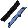 Floorstar quicksnapper halter mopkopf blau und schwarz mit geriffelter oberfläche für effektive reinigung