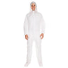 Hygonorm Overall Light mit Kapuze PP-Vlies – Weiß / XXL