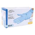 Hygonorm "Safe Fit" Nitril-Handschuhe Blau 200 Stück von Franz Mensch, puderfreie blaue Handschuhe aus Nitril