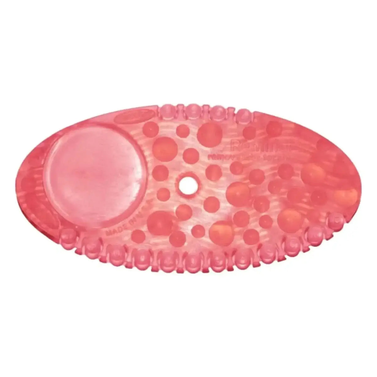 Frepro remind air curve rosa transparente kunststoff toilettensitz mit erhabenen kreisförmigen punkten und mittelloch