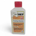 Weißes plastikflasche mit rotem verschluss hm k 187 peeling-cleaner von möller stone care 250 ml