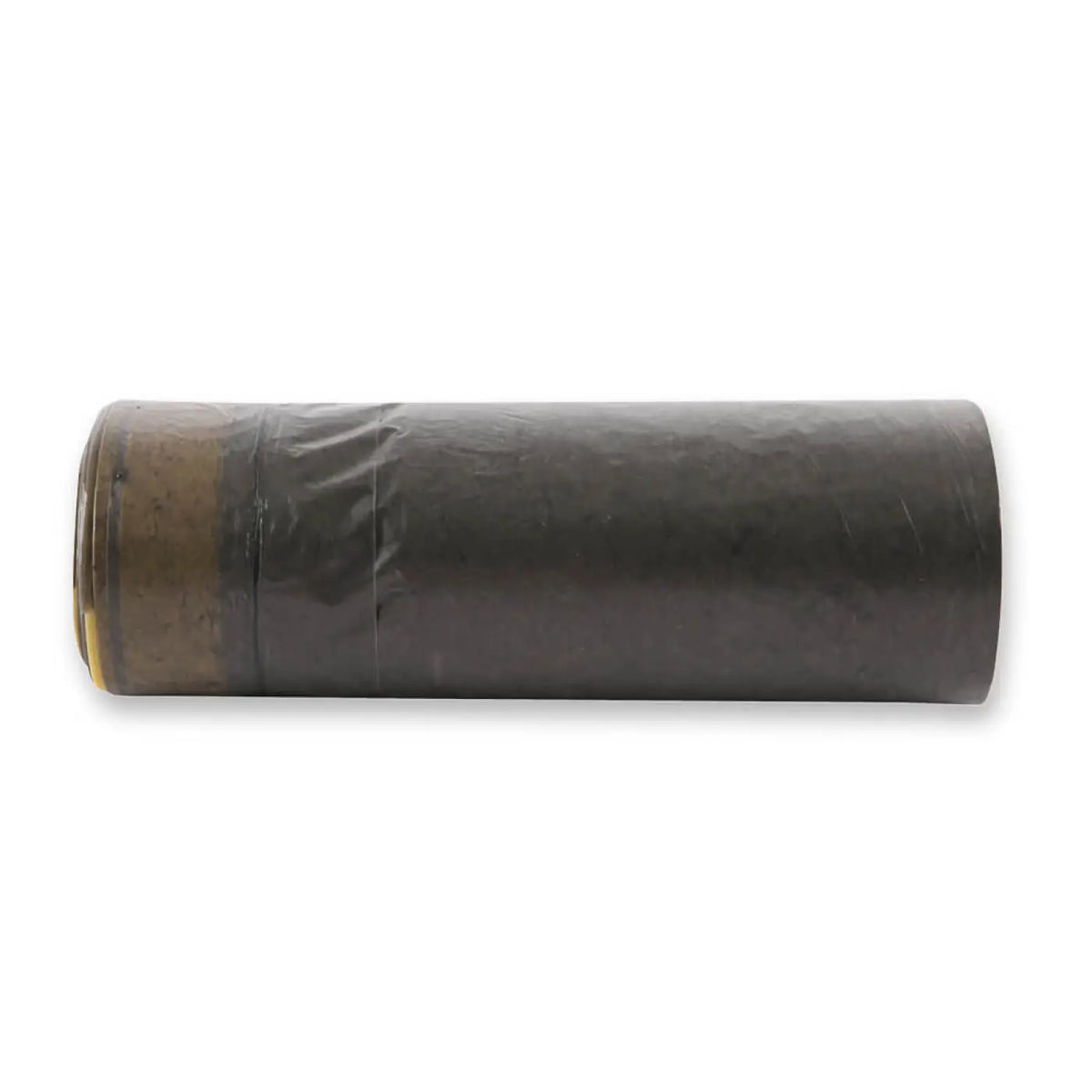 Hygoclean 60l schwarze müllbeutel aus ldpe mit zugband rolle und leicht glänzender oberfläche mit nähten