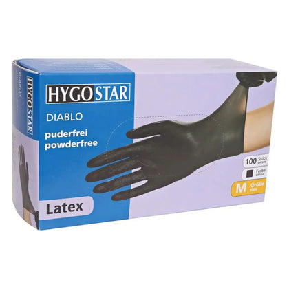 Hygostar Latex-Handschuhe "Diablo" 100 Stück