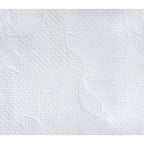 Weißes Katrin Classic Handtuchpapier mit strukturierter Oberfläche und geprägtem Blattmuster aus 4000 Blättern