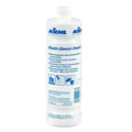 Weiße plastikflasche kiehl omni fresh geruchsneutralisator 1l mit blauem branding und mikrobieller geruchsneutralisierung
