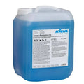 Blauer plastikbehälter mit johannes kiehl kg torvan-konzentrat fd 10 liter aktives küchenreinigungsmittel