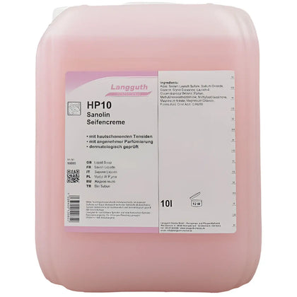 Langguth HP10 Sanolin Seifencreme 10l