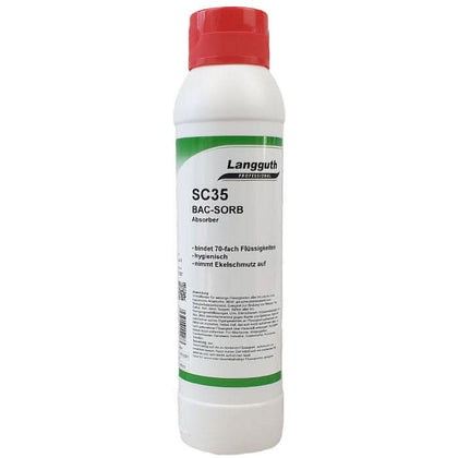 Langguth SC35 BAC-Sorb Flüssigkeitsbinder für Erbrochenes, Urin & Kot 600g