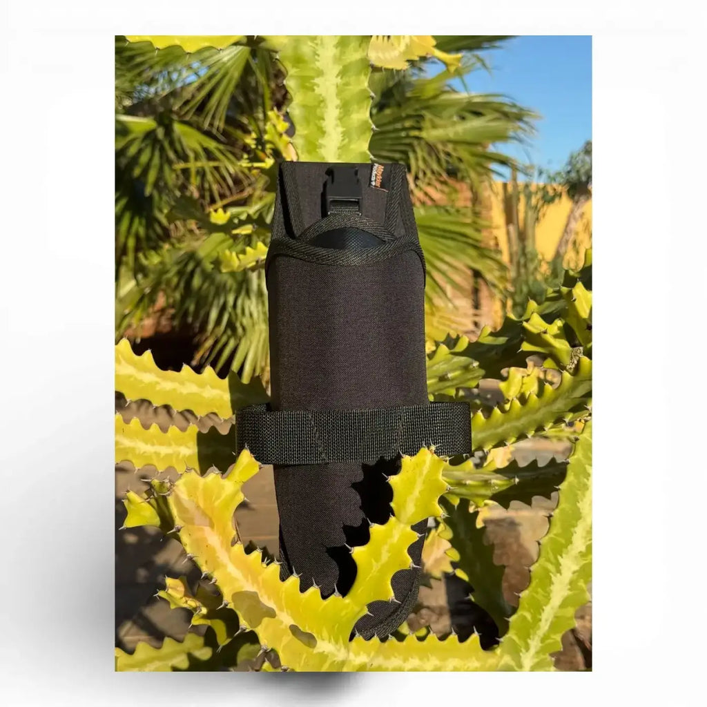 Maykker grackle köcher schwarzer taktischer wasserflaschenträger mit verstellbarem riemen und schnalle