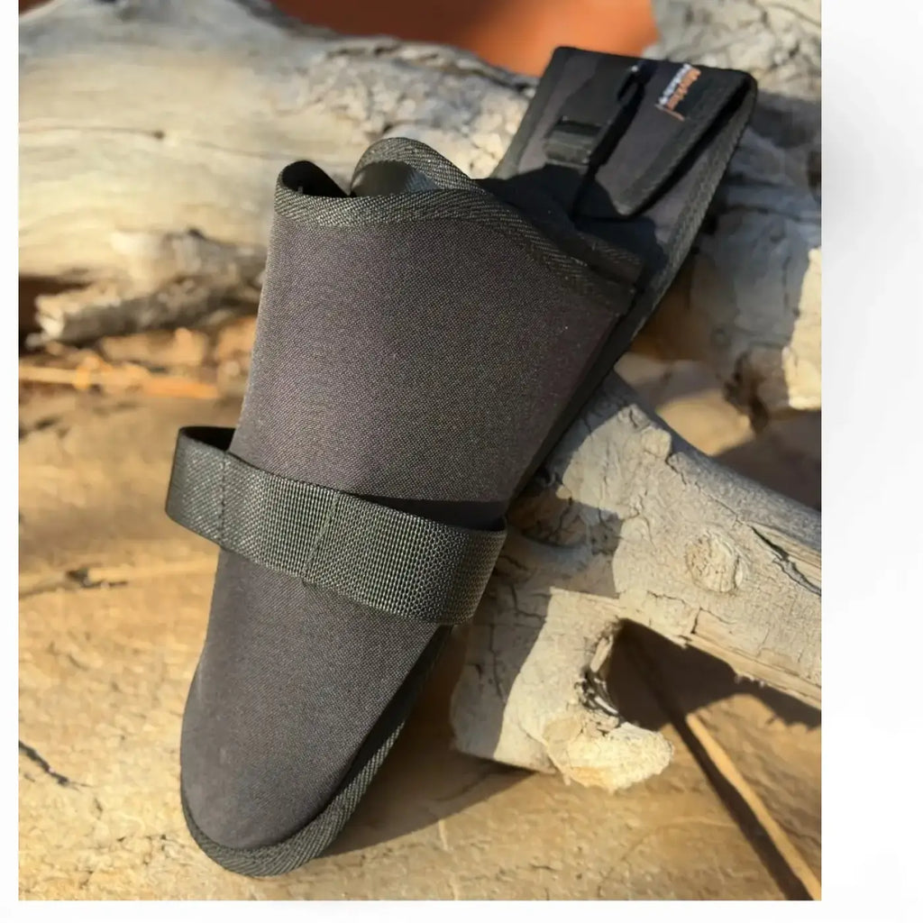 Black tactical-stil kletter-schuhbeutel maykker grackle köcher mit verstellbarem riemen und verstärktem stoff