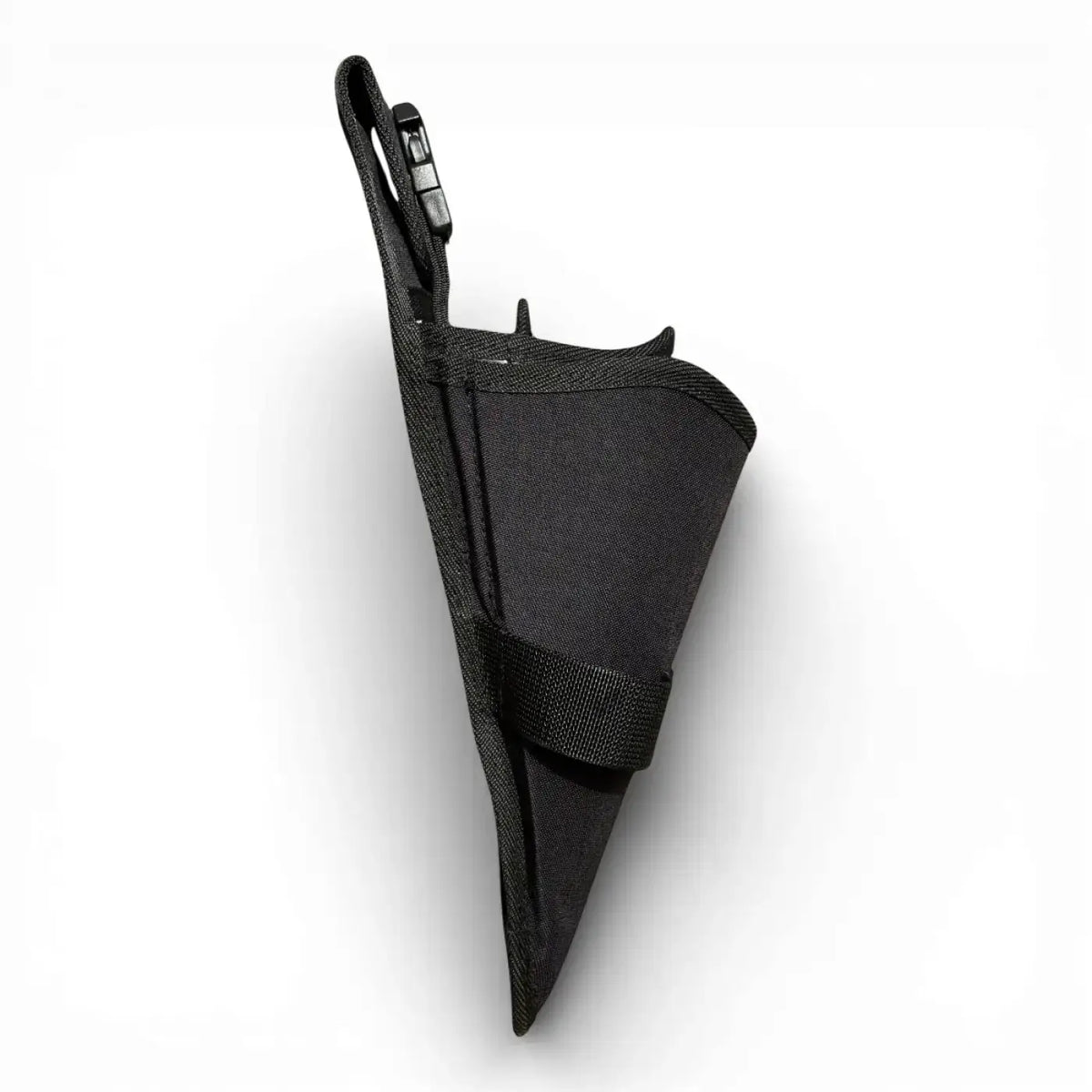 Maykker grackle köcher schwarzer taktischer holster aus robustem nylon mit verstellbarem riemen und clip zur sicheren befestigung