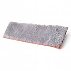 Grauer microfiber-mopkop mit roter gummibasis für maykker python sleeve einwascher-bezug
