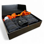 Maykker tactical advantage set tasche schwarze taktische handgelenkbandagen mit verstellbaren riemen in schwarzer box