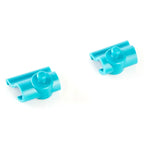 Turquoise plastik clip verbinder des moerman fliiq premium wischerbezugs mit clips für einfache befestigung
