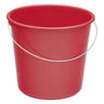 Nölle Haushaltseimer 10 Liter Kunststoff – Rot
