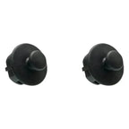 Schwarze kunststoff push pins für autotürgriffe von sauba steckdosenverschluss dodo