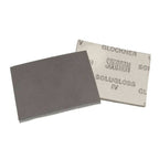 Solution glöckner solugloss IV handpad graues abrasives schleifblatt mit strukturierter oberfläche und markenbedrucktem rückpapier