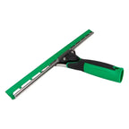 Grüner und schwarzer ung er ergotec 2in1 starter set squeegee mit metallrahmen für streifenfreie reinigung