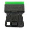 UNGER Green Label Minischaber Glasklinge STMIN – Kunststoff