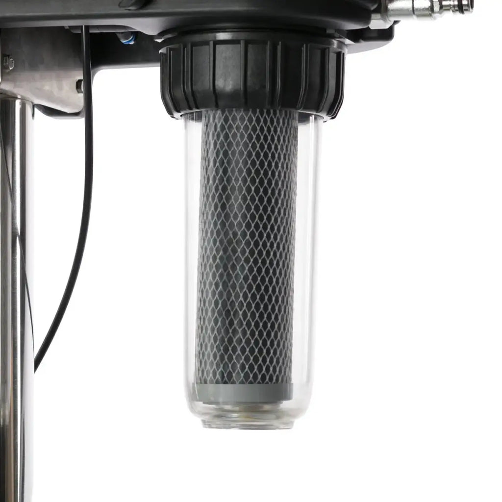 Unger hydropower nano filter basis nanoe klarer zylinder wasserfilter mit schwarzem deckel und grauem mesh filterelement