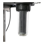 Unger hydropower nano filter komplett nanod klarer zylinder wasserfilter mit schwarzem innennetz und geripptem schwarzem deckel am metallrahmen