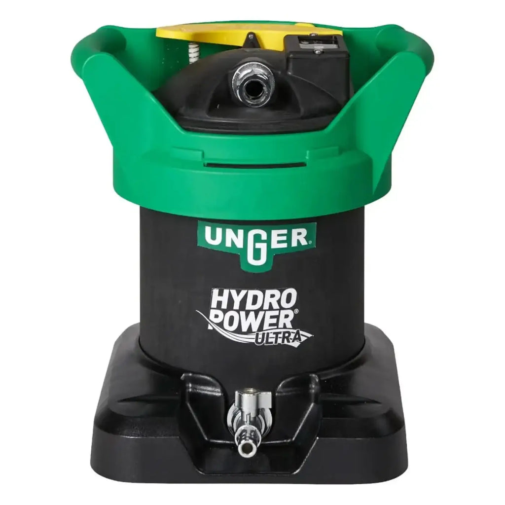 Unger hydropower ultra filter diuh bodenreinigungsmaschine grün schwarz mit gelbem griff für effiziente reinigung