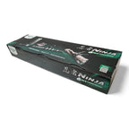 Schwarz-grüne kartonverpackung für unger ninja 6in1 carbon-stangen-set akn19 glasreinigungsset