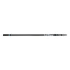 Schwarze carbon fischerrute unger ninja mit segmentiertem design und teleskopfunktion für angler