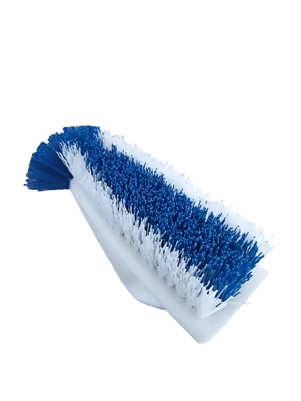 Unger robuste flachbürste mit blau weißen borsten und stabilem plastikgriff für vielseitige reinigung