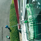 Unger stripwasher microstrip bezug grüne mikrofaser fensterbürste mit silbernem griff und grünem haltegriff