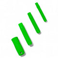 Unger teleplus griff bright green plastic dart tips with glossy finish and attachment hole for secure fitting
