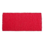 Vermop reinigungspad bright red rectangular scrubbing pad with dense fuzzy texture for effective cleaning