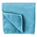 Vermop softtronic 1 microfiber-hochleistungstuch in hellblau mit texturierter, geschlossener oberfläche und sauberem rand
