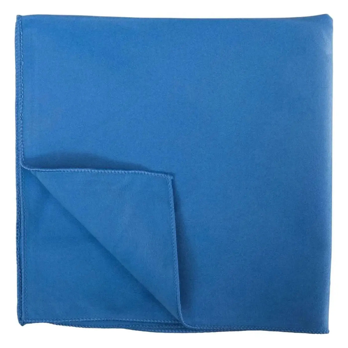 Vermop softy tuch 40x40 cm blaues mikrofasertuch sauber und weich mit sichtbarer nahtkante
