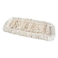Off-white, plush microfiber dust mop head with dense fringe for vermop sprint plus basic wischmop