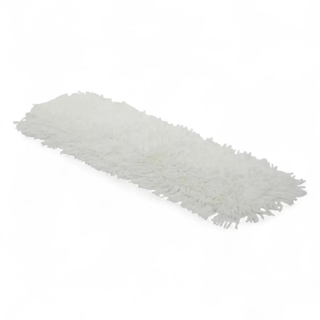Fluffiger weißer mikrofasermoppkopf mit weicher dichter struktur für wetrok silkysmooth-mop 40 cm